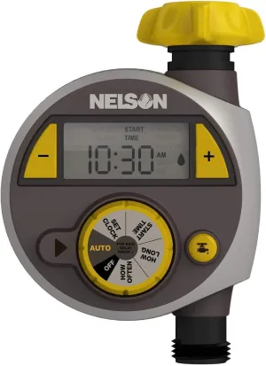 Nelson 56607 Timer with LCD Screen, Large,Gray