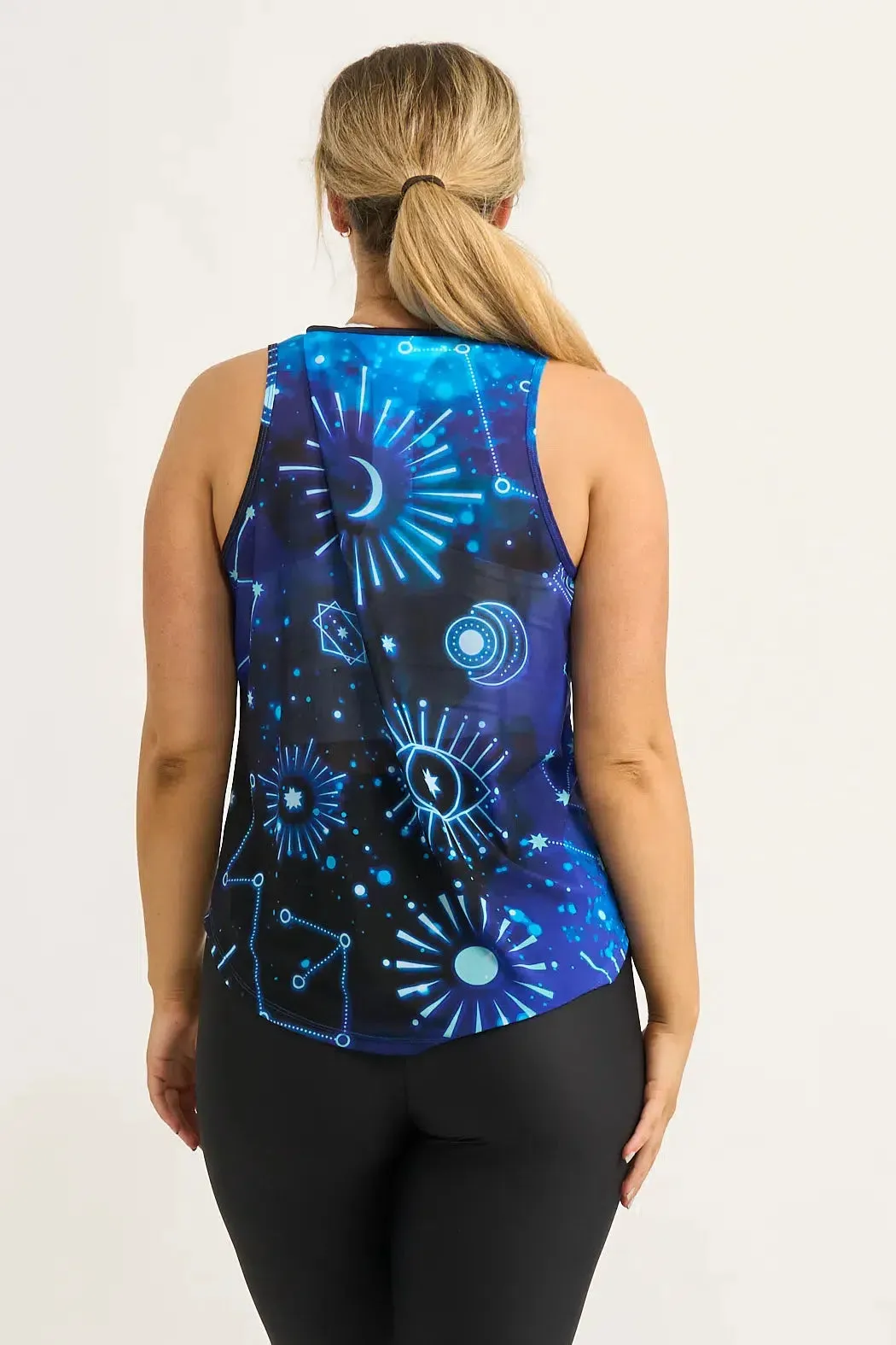 Net Muscle Back Tank - Imagine Nation