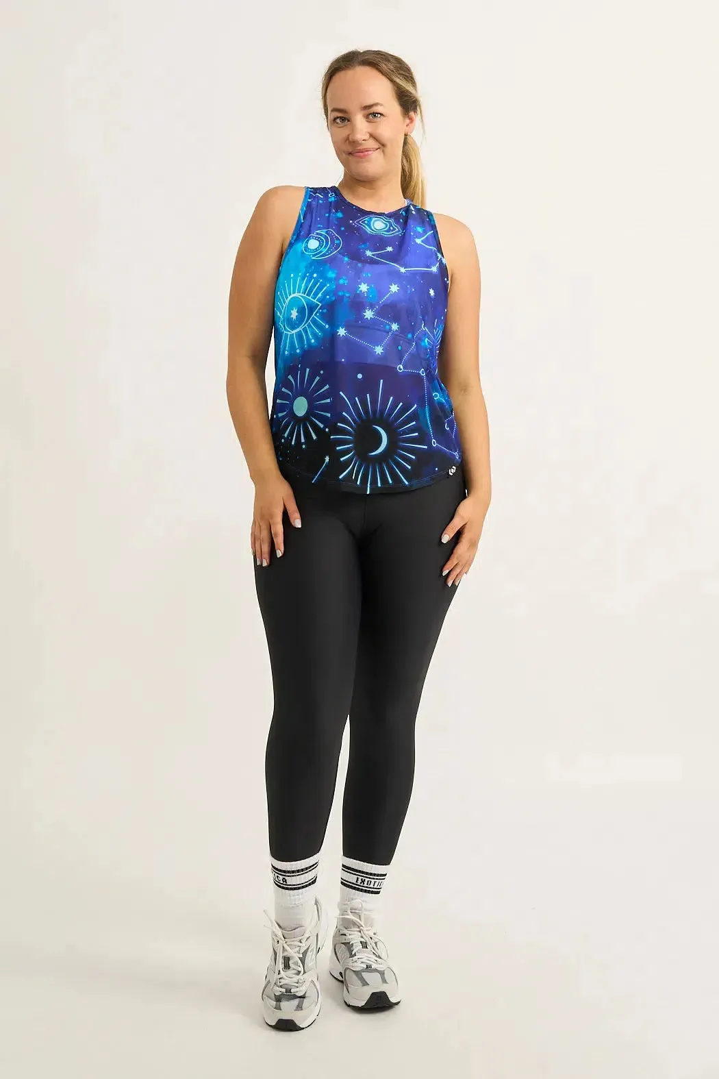 Net Muscle Back Tank - Imagine Nation