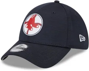 New Era Boston Red Sox Clubhouse MLB 39Thirty Men's Elastic Hat, Navy, L/XL, navy, L-XL