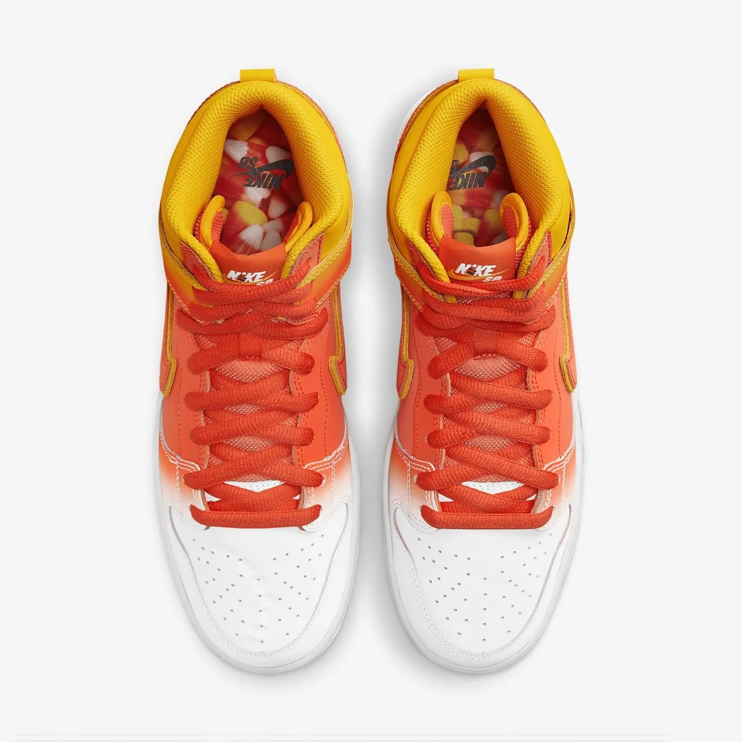 Nike SB Dunk High (FN5107-700, Amarillo/White/Black/Orange)