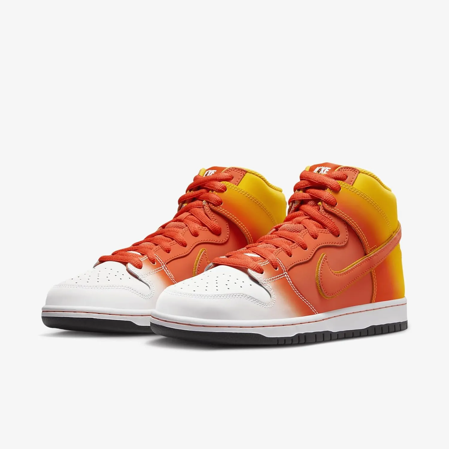 Nike SB Dunk High (FN5107-700, Amarillo/White/Black/Orange)