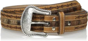 Nocona Belt Co. Men's Nocona Barbed Hair Center Belt