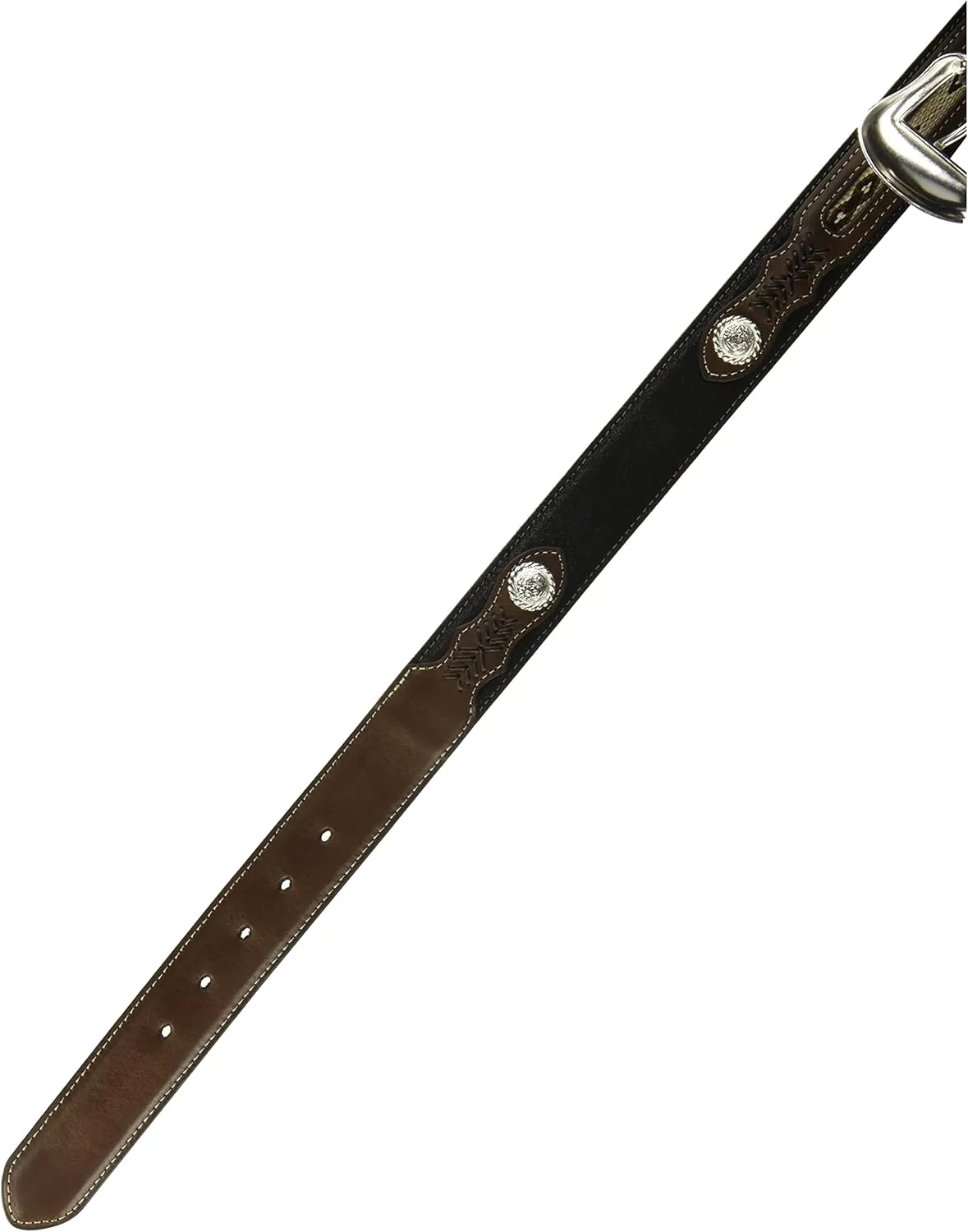 Nocona Belt Co. Men's Top Hand Black Middle Inlay