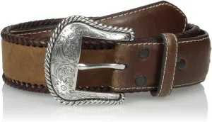 Nocona Belt Co. Men's Top Hand Brown Wipstitch