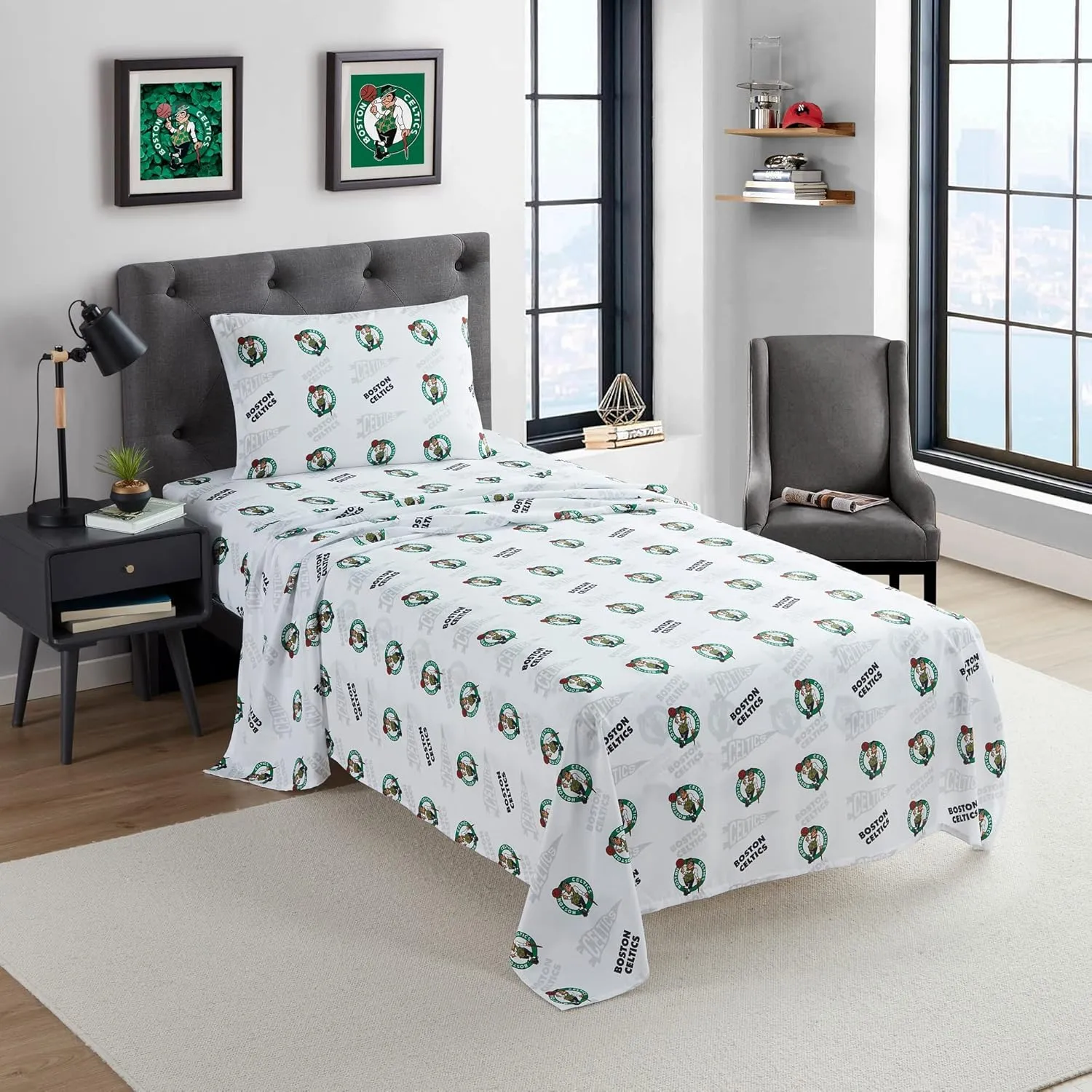 NORTHWEST NBA Boston Celtics Sheet Set Full