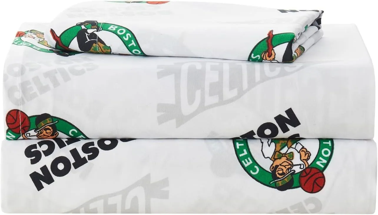 NORTHWEST NBA Boston Celtics Sheet Set Full
