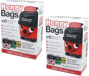 Numatic Genuine Henry Hepaflo Vacuum Bags