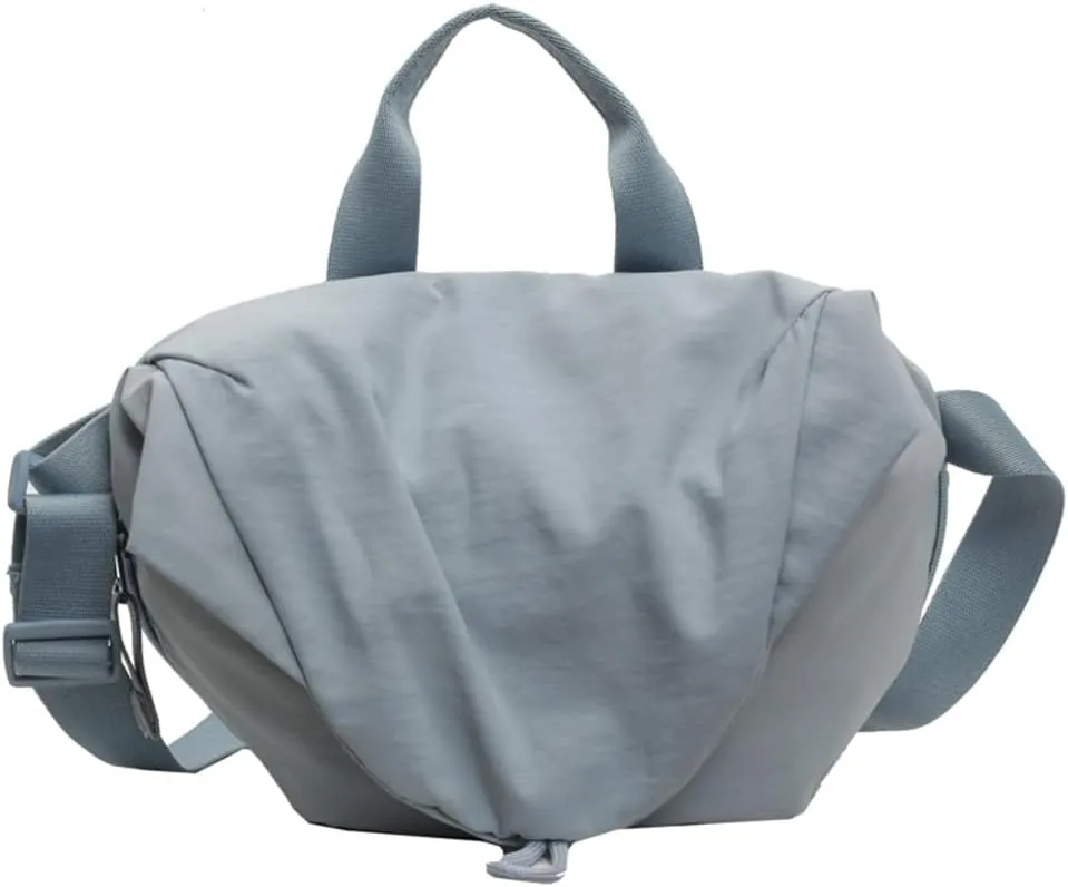 Nylon Crossbody Bags Medium Crescent Handbag Women Shoulder Purse Small Tote 2024