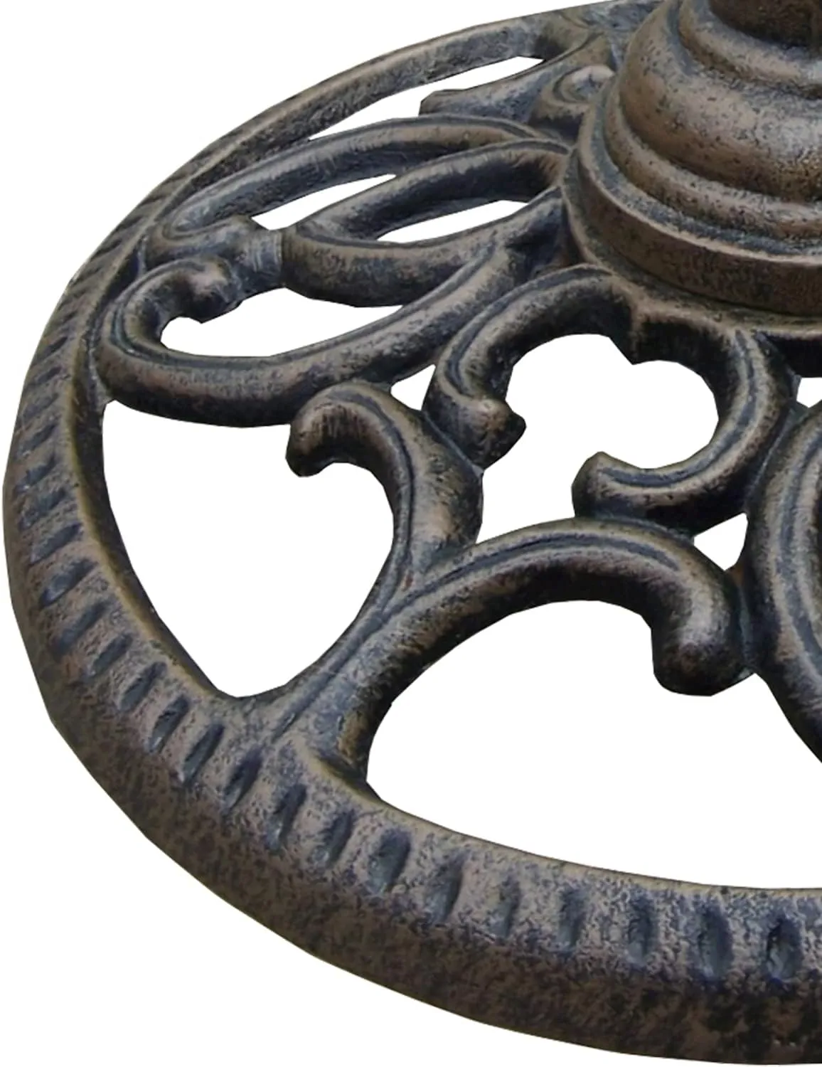 Oakland Living Round Umbrella Stand, Antique Bronze 4101-AB