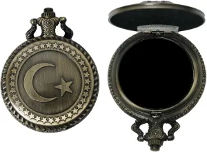 Obsidian Scrying Mirror, Natural Healing Crystal Obsidian Mirror with Bag, for Divination, Meditation, Healing, Feng Shui (Pocket Watch-4)