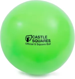 Official 9 Square Ball 16" Inflatable Bouncy Ball for Indoor/Outdoor Use