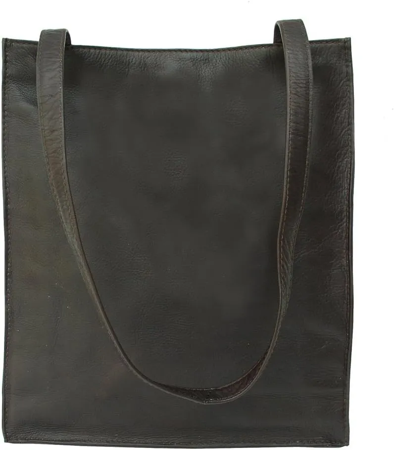 Open Market Bag, Chocolate, One Size