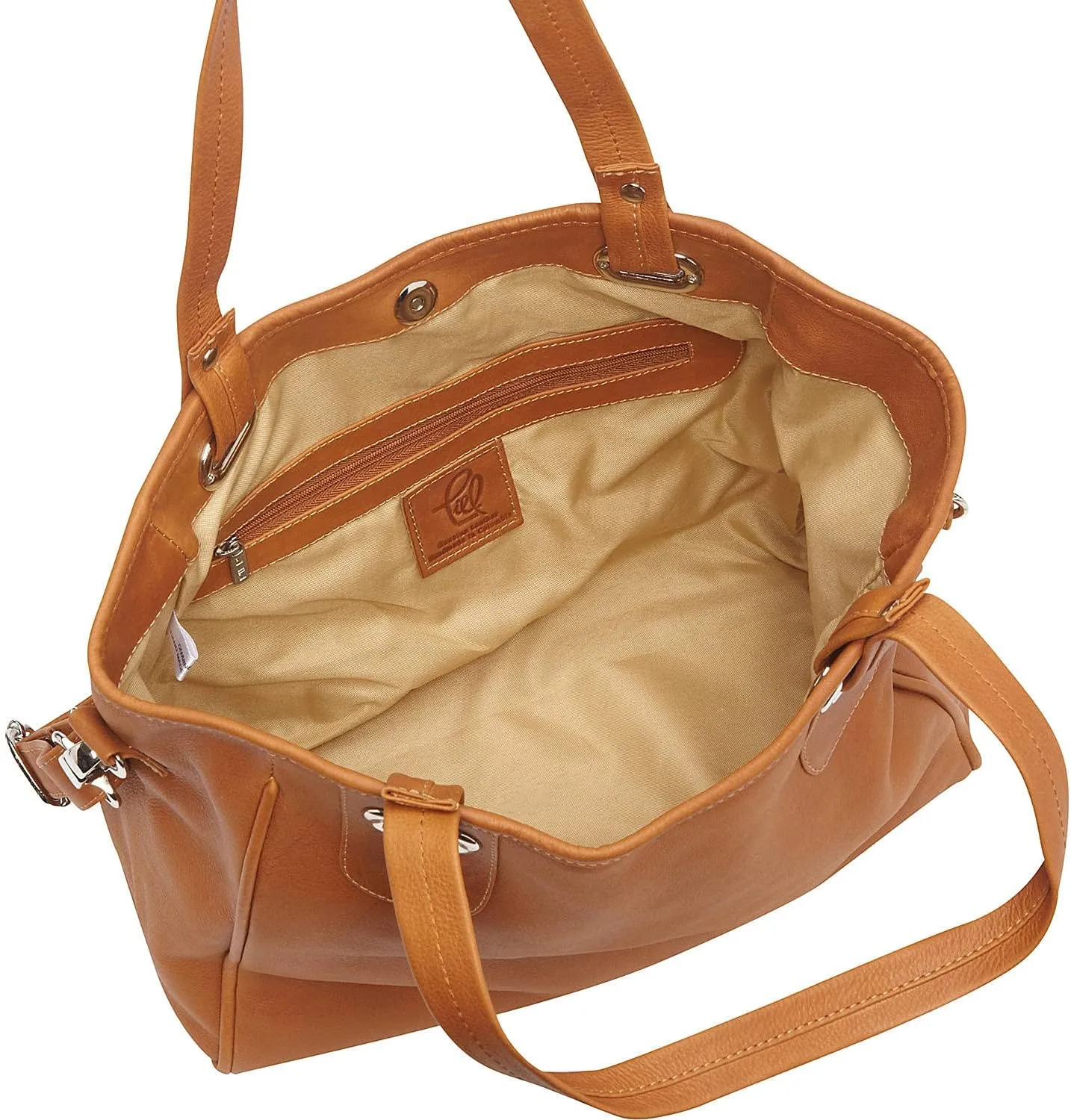 Open Tote/Cross Body Bag, Honey, One Size