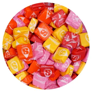 Original Fruit Chews, 2lb Bulk Bag (Approx. 180 Pieces), Strawberry, Cherry, Orange, Lemon, Individually Wrapped Candy