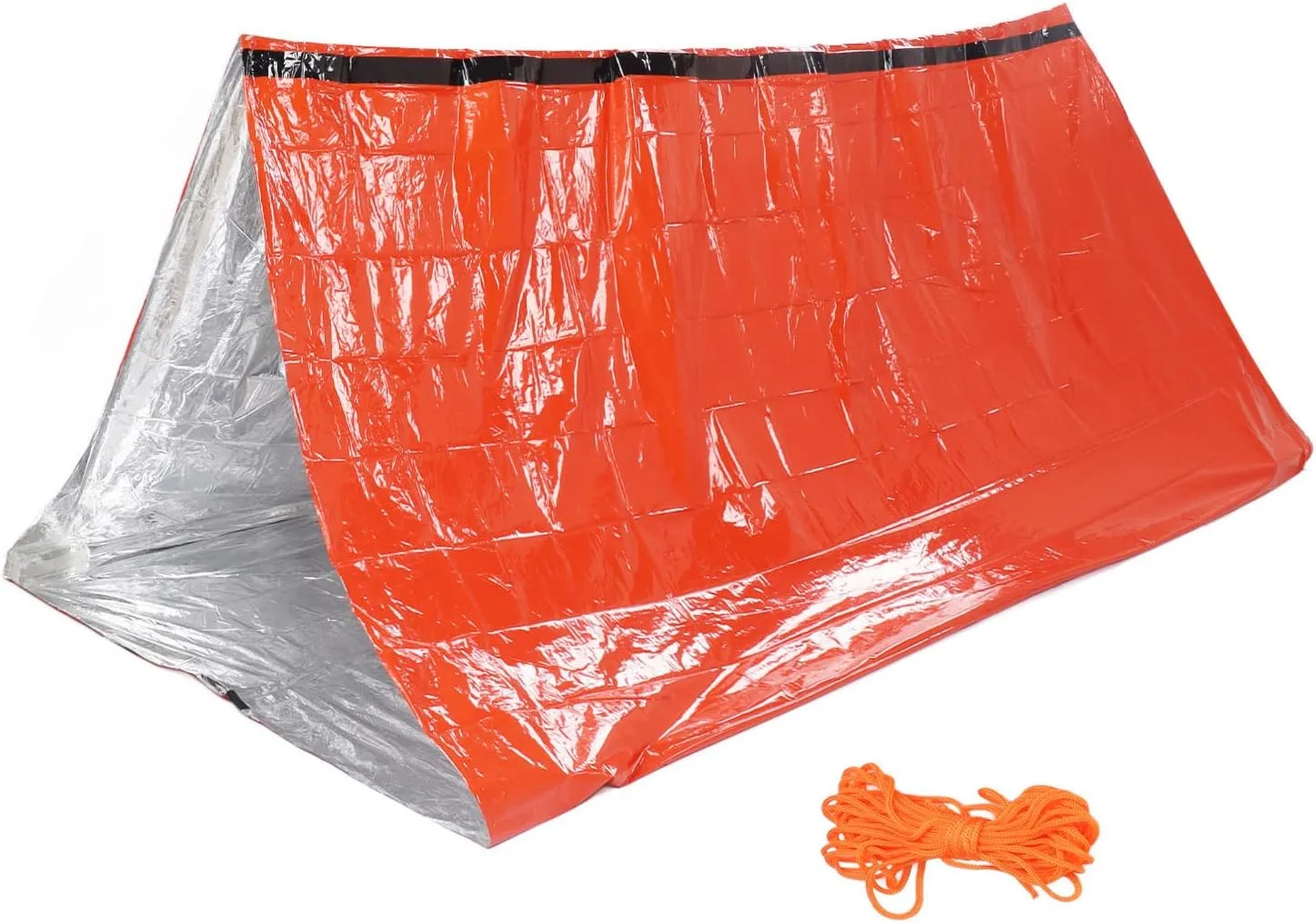 Outdoor Camping Rescue First Aid Tent PE Aluminized Waterproof Lightweight Portable Camping Tent Lightweight Portable Aluminized Film Waterproof Series Suitable for Hiking
