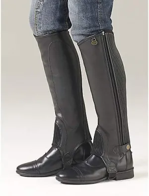 Ovation Ladies EquiStretch II Half Chap LG T Black