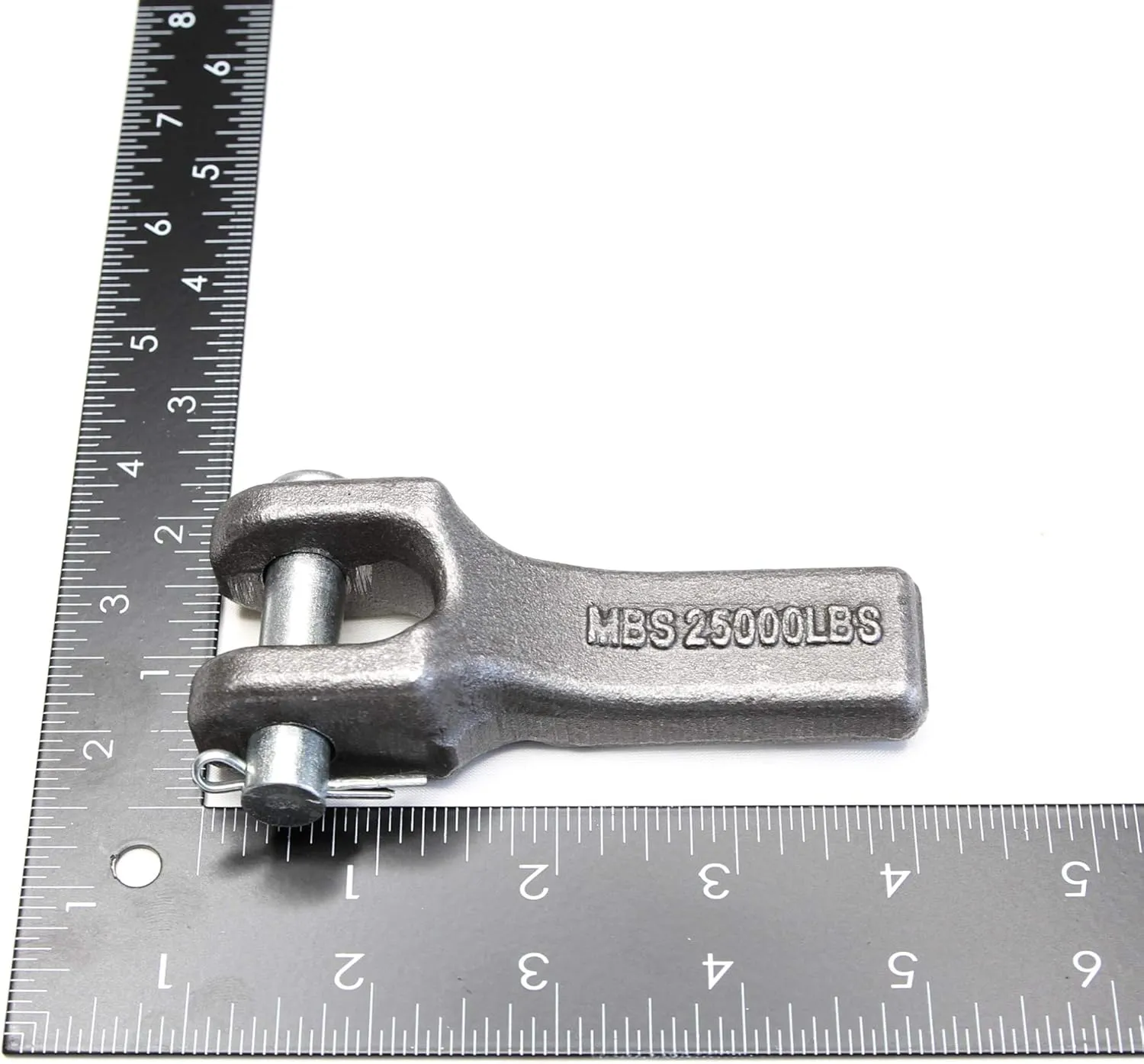 (Pack of 8) 3/8 inch Weld-On Safety Chain Retainer for Truck Trailer Hitch