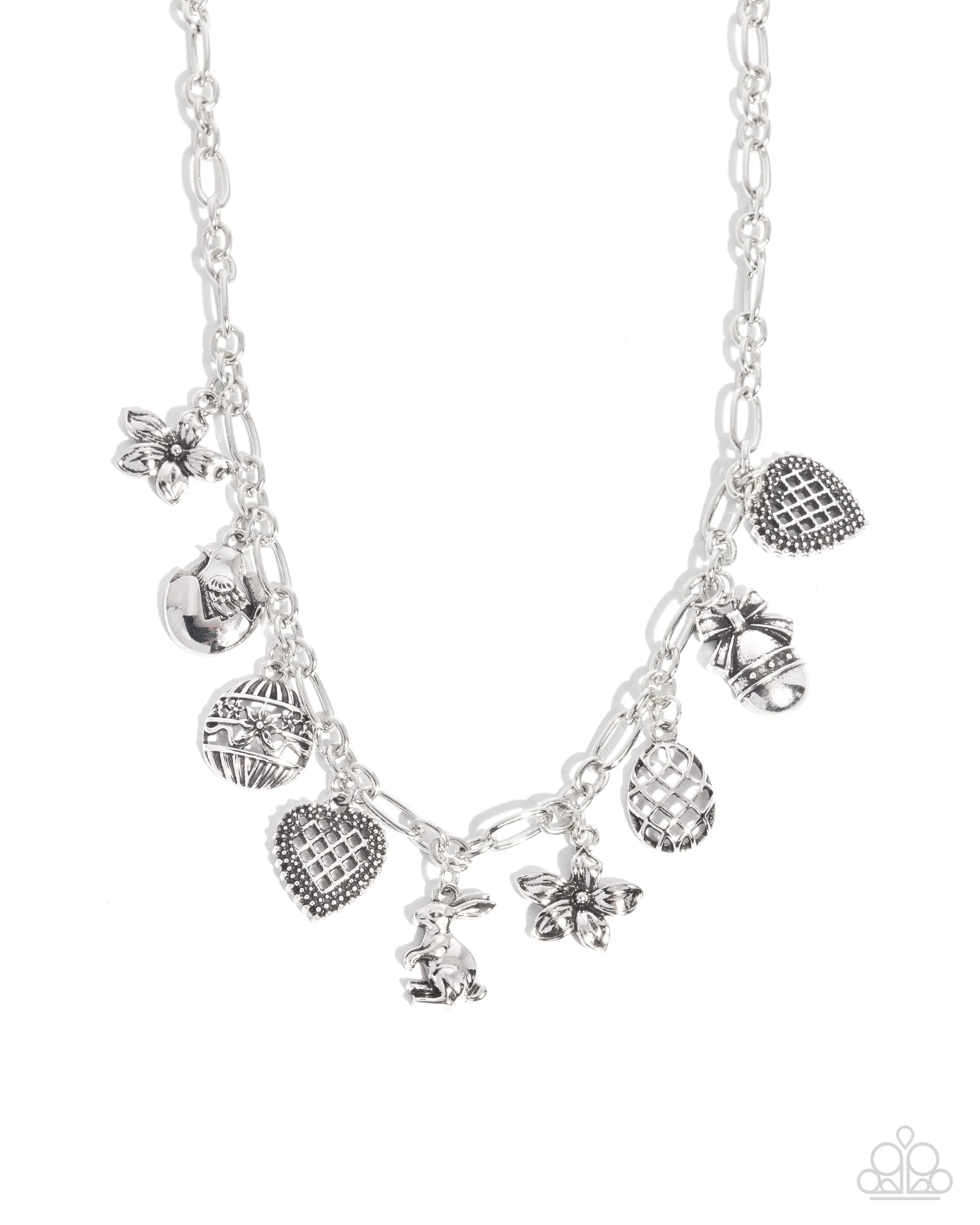 Paparazzi Extensive Eclectic Easter - Silver