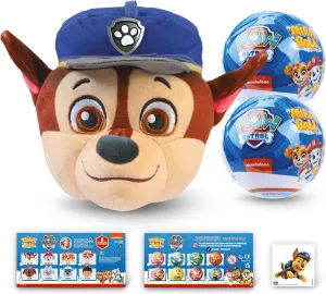 PAW Patrol Mystery Expandable Maxi Plush to UNbox, Collectible Squishy and Soft Plush with 4 Surprise, Limited Edition, Great Toy Gift for Kids Aged 3  (2-Pack)