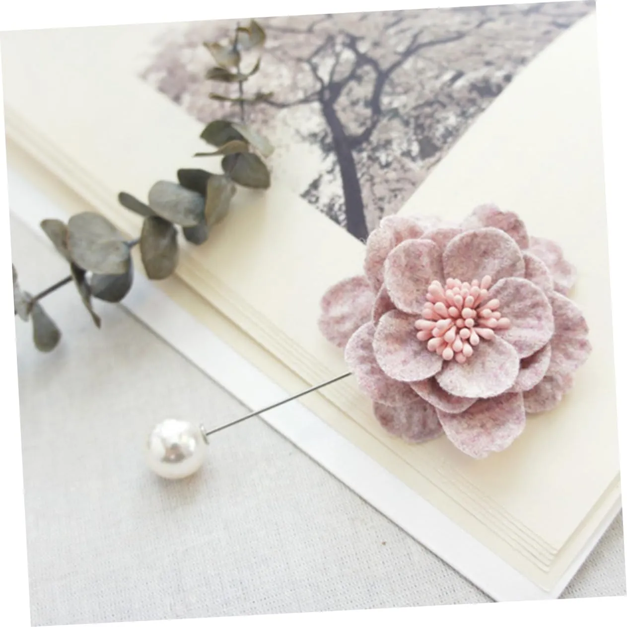 Pearl Brooch Boutonniere Pins Costume Decoration Clothes Pins Fashion Brooch Pearl Breastpins Clothes