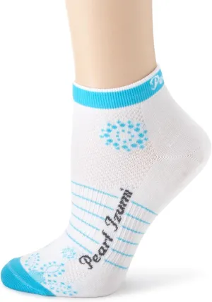 PEARL IZUMI Women's Elite Low Sock,Blue Sunset Flake,Small