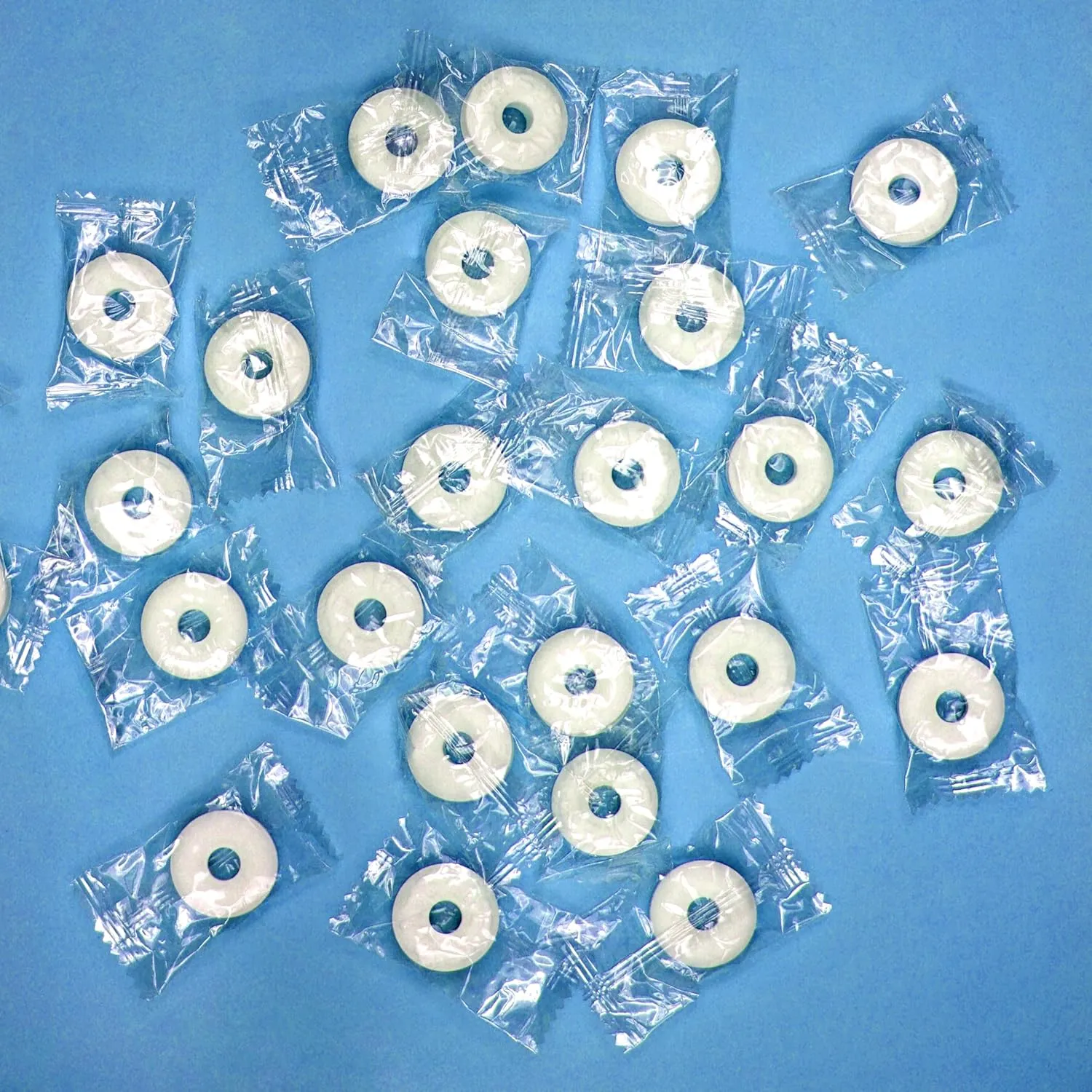 Peppermint Lifesavers, Life Savers Pep-O-Mint 2 Pound Bulk Bag, Peppermint Breath Mints, Peppermint Lifesavers Individually Wrapped, The Hampton Popcorn & Candy Company