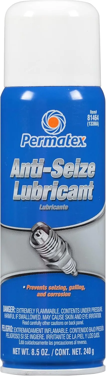 Permatex 81464 Anti-Seize Lubricant, 8.5 oz. Aerosol Can