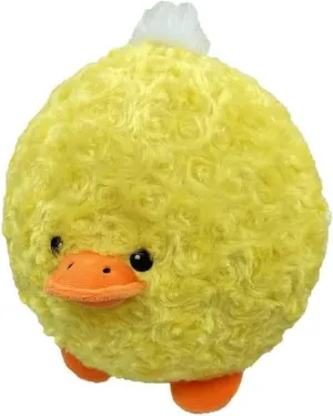 Pet Lou Duck Ball, Yellow, 8-inches Height, Squeak Toy, Plush, Pet Toys and Supplies