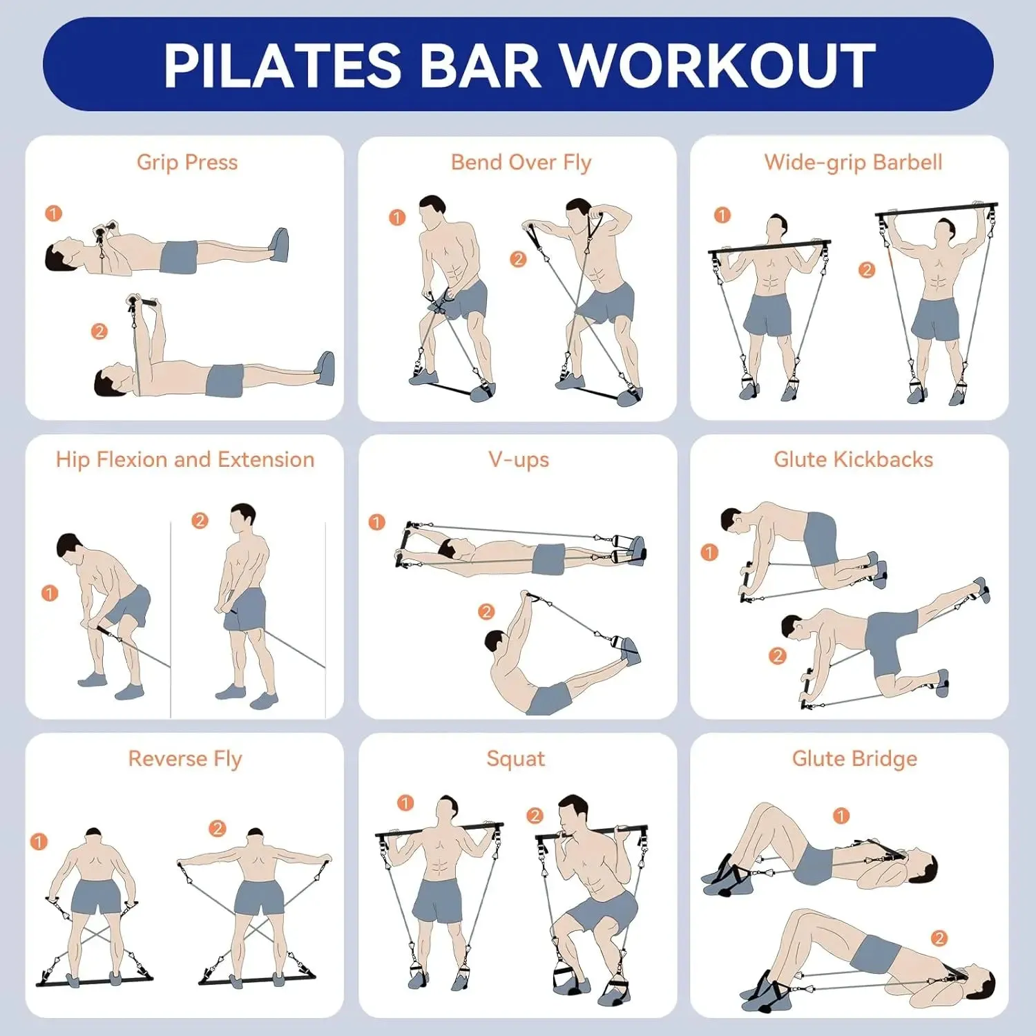 Pilates Power Pack: Portable Resistance Kit
