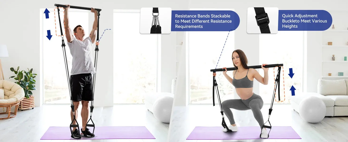 Pilates Power Pack: Portable Resistance Kit