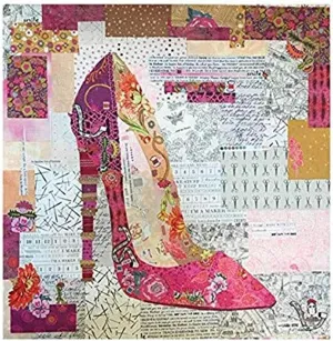 Pink Pump Quilt Pattern by Laura Heine