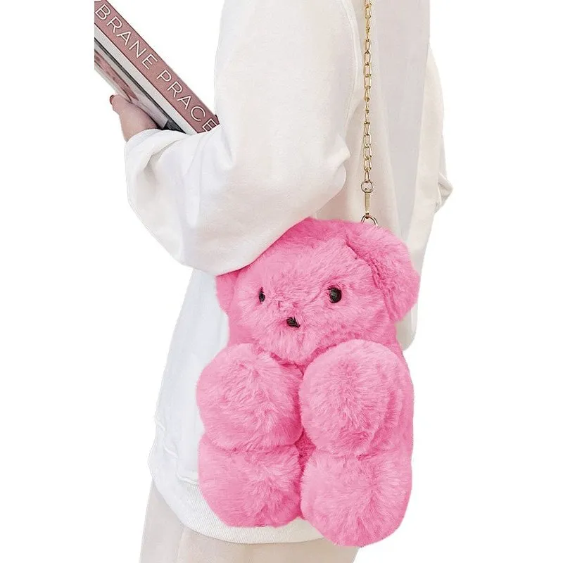 Plush Teddy Bear Purse