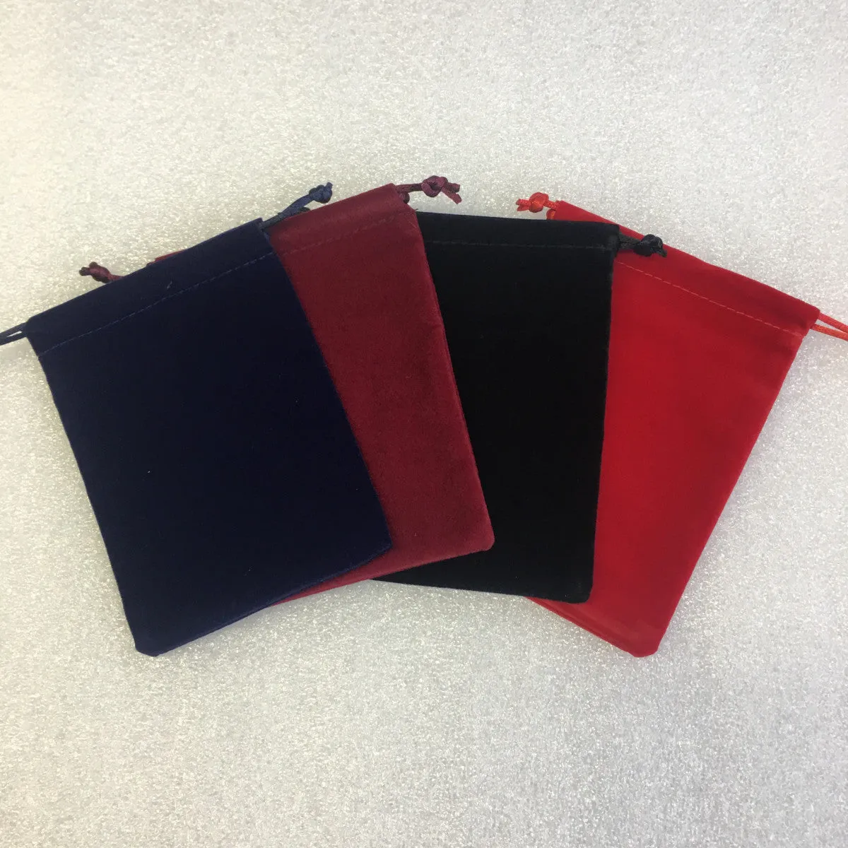 PLUSH VELVET POUCH 4" x 5.5" - (PV-5)