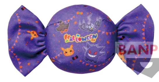 Pokemon Plush Zipper Pouch Halloween Candy Shaped 2023 Banpresto