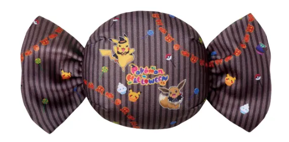 Pokemon Plush Zipper Pouch Halloween Candy Shaped 2023 Banpresto