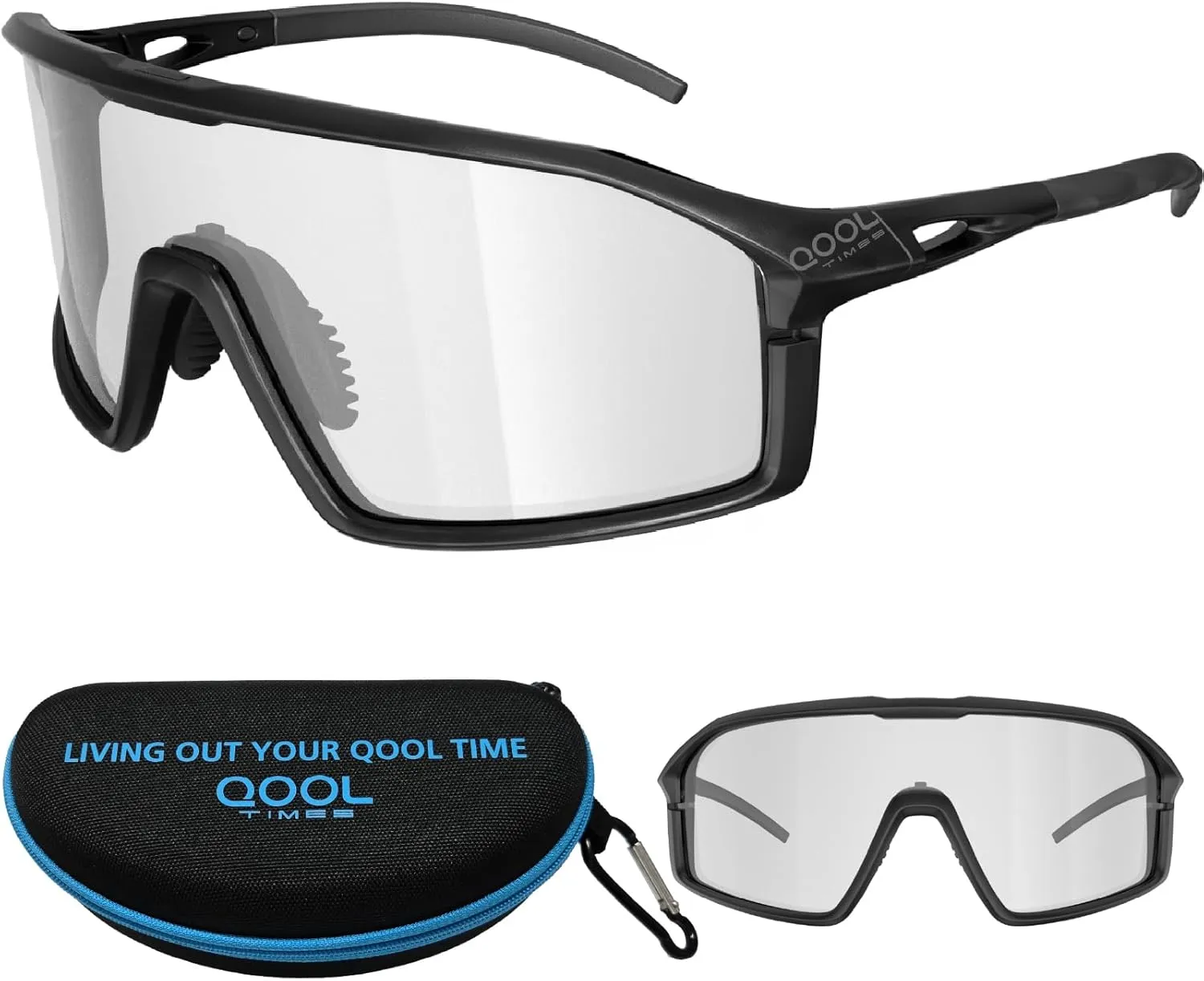 Polarized Cycling Sunglasses for Women and Men, Golfing Running Volleyball MTB and Outdoor sports