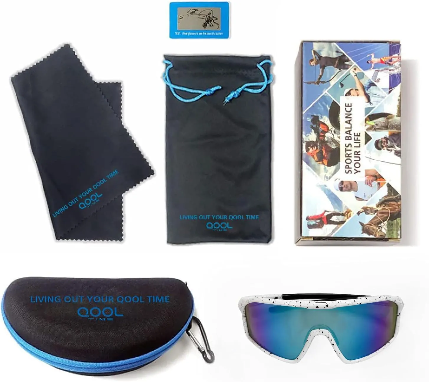 Polarized Cycling Sunglasses for Women Men Golfing Running Volleyball MTB Outdoor Sports Padel