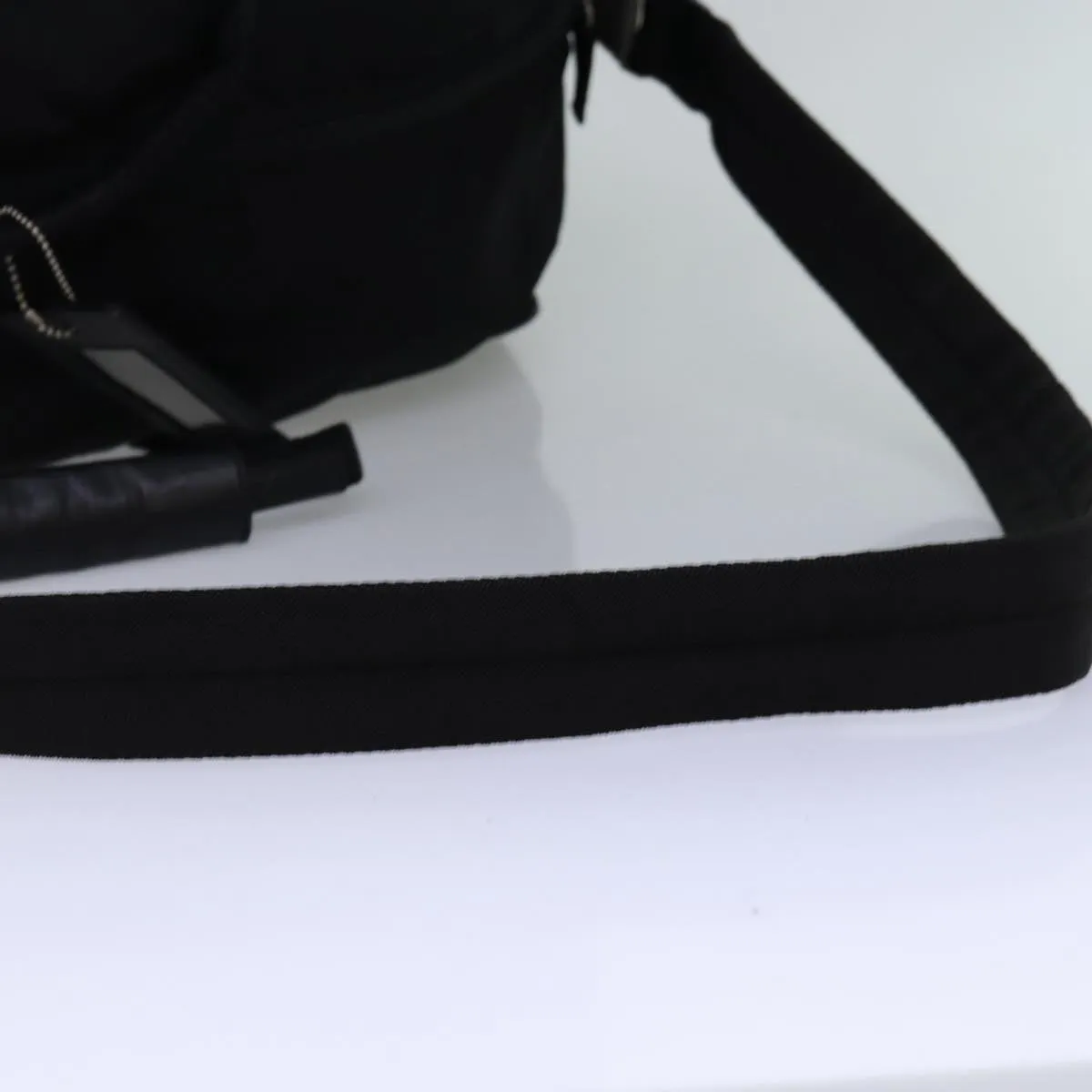PRADA Boston Bag Nylon 2way Black 76660