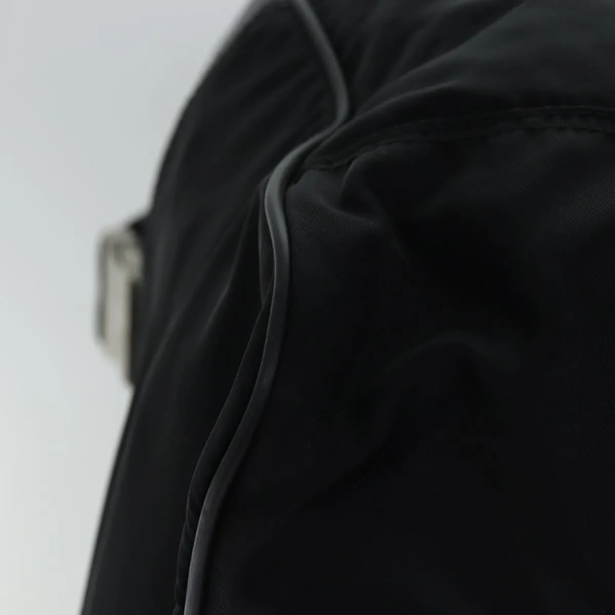 PRADA Boston Bag Nylon 2way Black 76660
