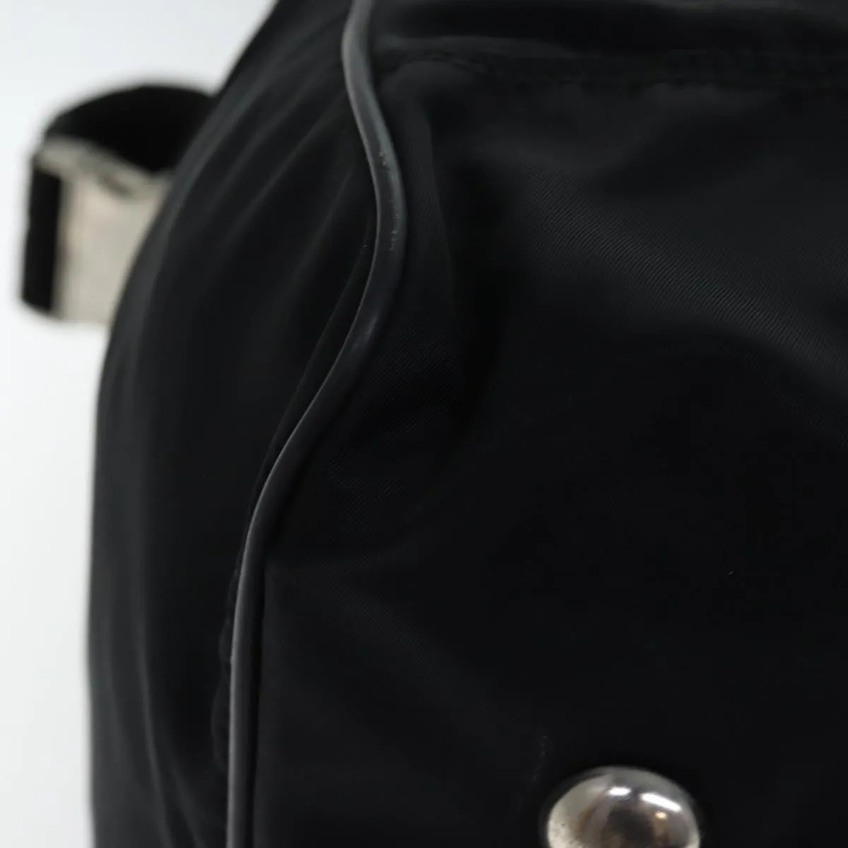 PRADA Boston Bag Nylon 2way Black 76660