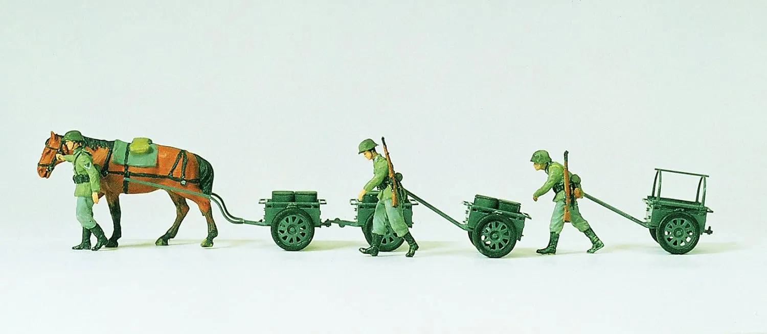 Preiser 16547 Infantry Carts