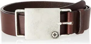 Premium Men's 3214 Belt, d'Brown, 80, D'brown, 80