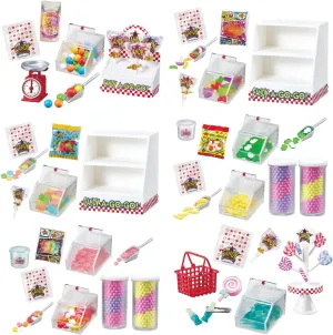 Re-Ment Andy Shop Candy Shop Candy A GO☆GO! 1 Box Approx. H 4.5 x W 2.8 x D 2.4 inches (115 x 70 x 60 mm), Made of PVC, ABS