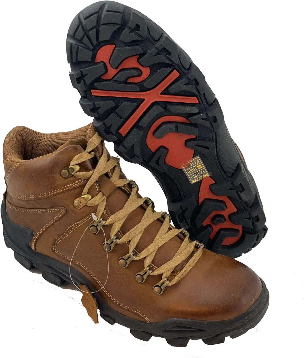 Reactive Men's Water resistant Hiking Boot, Genuine Leather