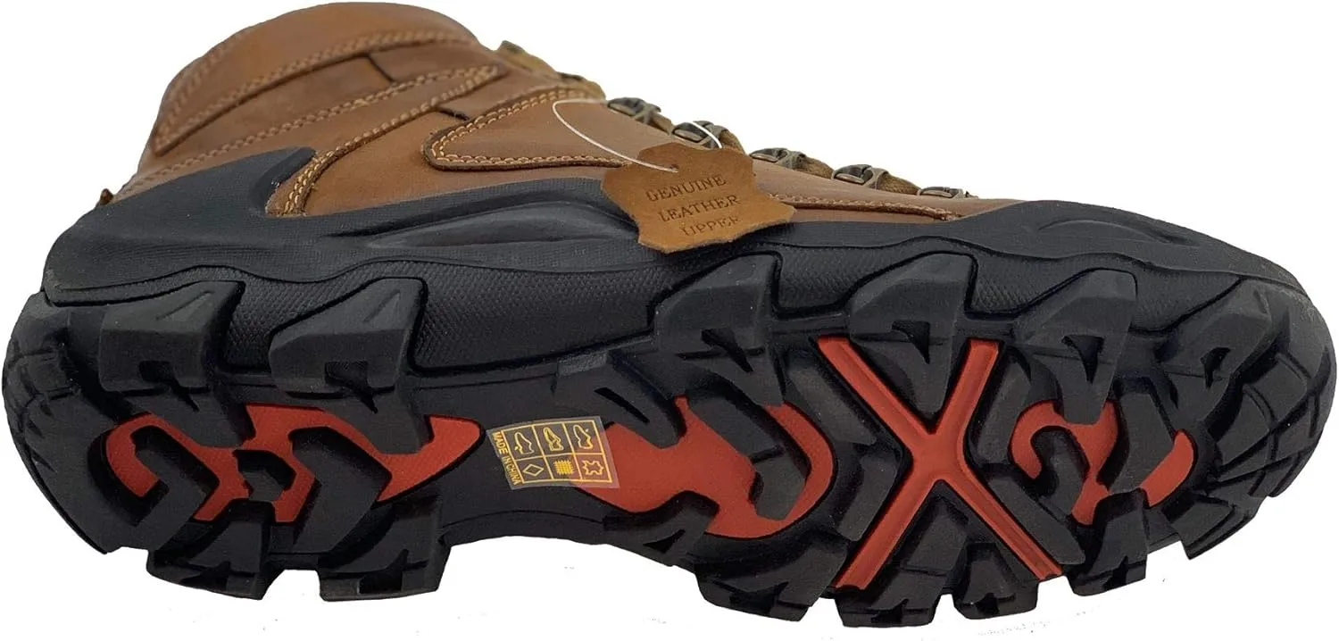 Reactive Men's Water resistant Hiking Boot, Genuine Leather