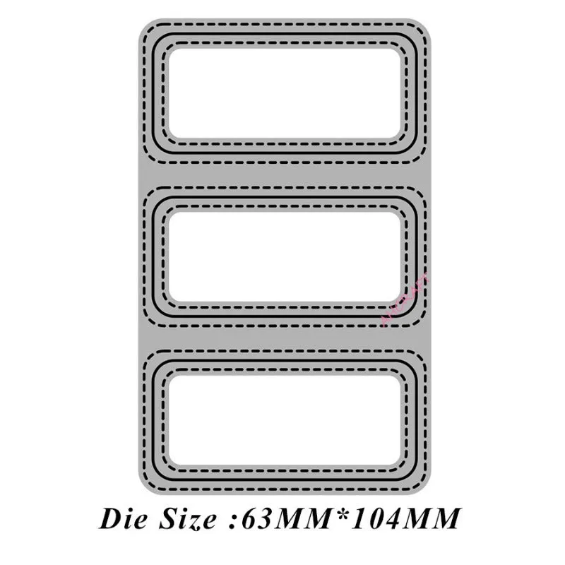 Rectangular Lattice Frame Metal Cutting Dies