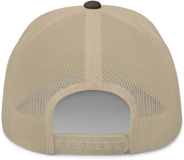 Retro Boston Trucker Hat Mesh BOS Cross Trucker Cap