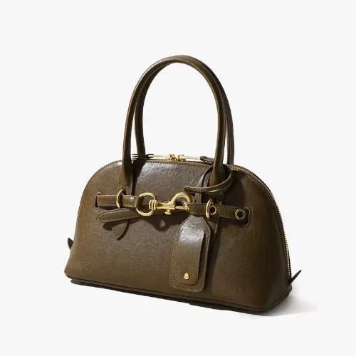 Retro Classic Genuine Leather Tote Bag