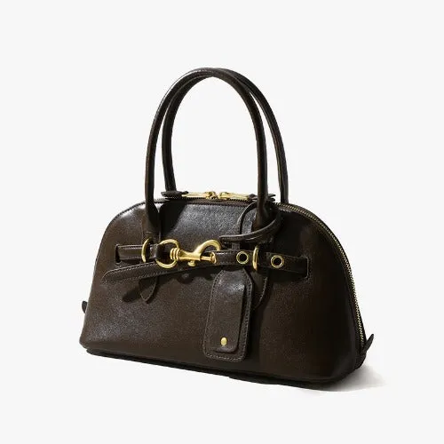 Retro Classic Genuine Leather Tote Bag